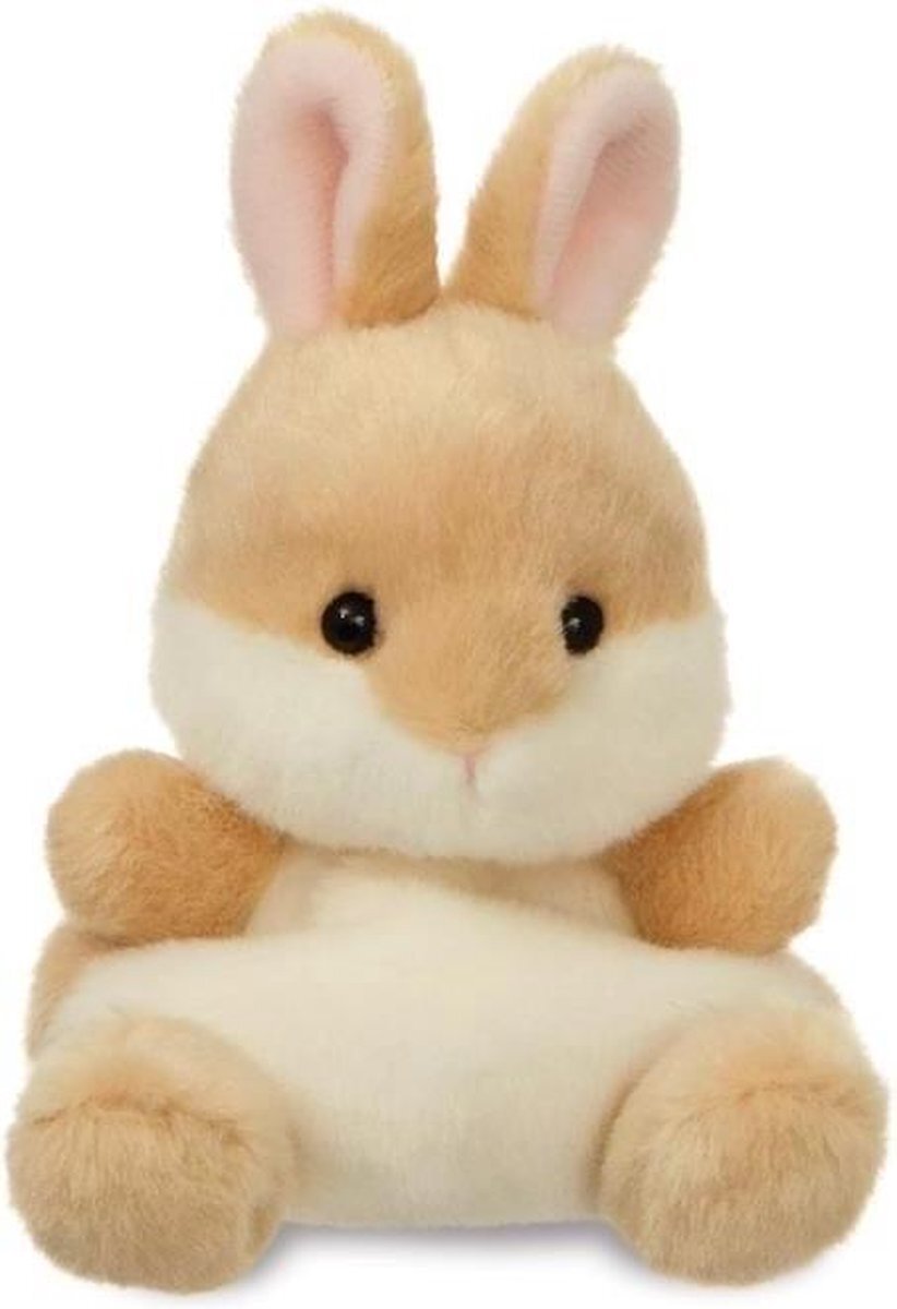 Aurora Aurora Palm Pets 61244 Ella the Bunny pluche dier, 12,7 cm, beige