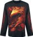 Spiral Phoenix Arisen Heren Shirt met lange mouwen - zwart - L