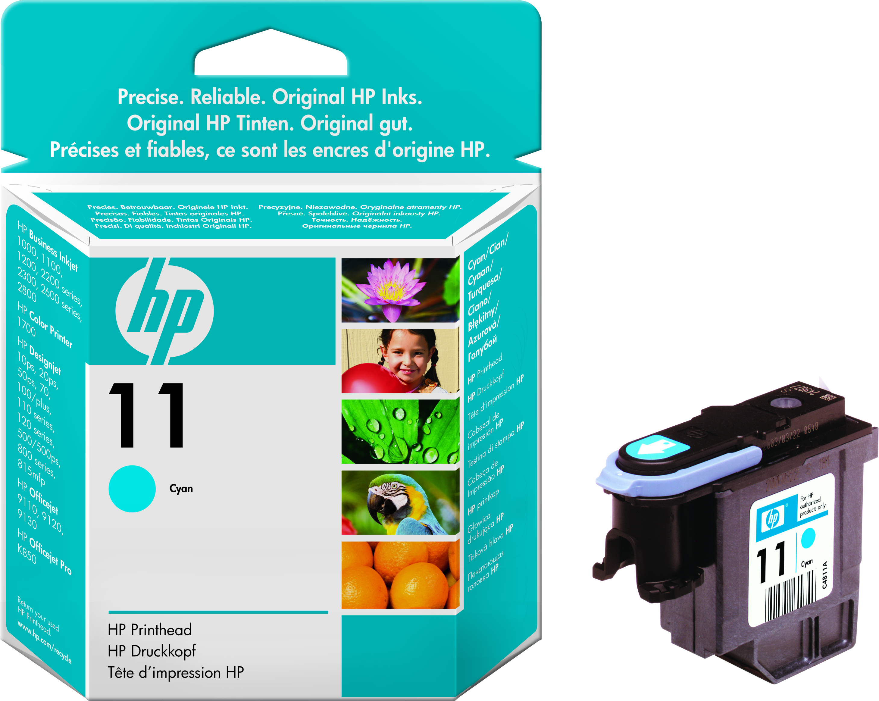 HP 11 originele cyaan inktcartridge