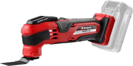 Einhell VARRITO Li Solo - Accu Multitool - 18V - Incl. 6 opzetstukken en 9 schuurvellen
