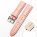 By Qubix - Crocodile leren bandje - Roze - geschikt voor Huawei Watch 5 - 42mm