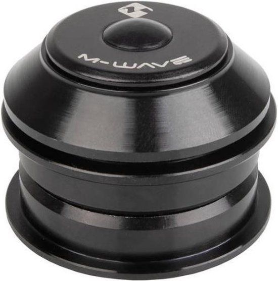 M-Wave Balhoofdstel ZS44/44 C 8-delig - Zwart/Zilver