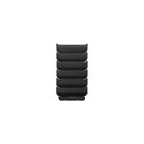 Apple MM062ZM/A Link Bracelet Kit Space Black Roestvrijstaal Horlogebandje voor Apple Watch 42mm, 44mm, 45mm