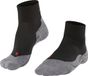 FALKE TK5 Short anti-blaar dun wol functioneel materiaal wandelsokken heren zwart - maat 46-48