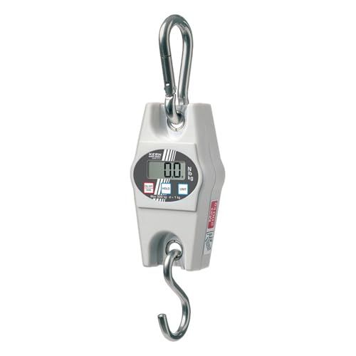Hangweegschaal Kern Hangweegschaal – de handige voor verhoogde lasten [kern HCB 50K100] precisie tot 100 g, weegbereik max. 50 kg.