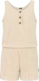 Protest PRTFav JR Playsuit Filles Sans manches Col rond Fermeture boutonnée Marron Coton Polyester Imprimé animal 164