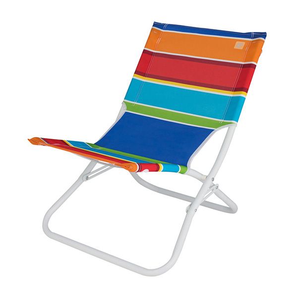 Eurotrail Béziers Strandstoel - Multicolor - Opvouwbaar