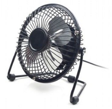 Gembird USB Fan - 10cm - Black