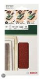 Bosch 10-delige schuurbladset voor vlakschuurmachines 93 x 230 mm - korrel 60; 120; 180