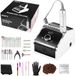 SHATY® Draadloze Nagelfrees Set – 35.000RPM Elektrische Nagelvijl voor Manicure & Pedicure – Inclusief 25 Bitjes, 100 Schuurrolletjes, Voetpedaal & 9 Accessoires