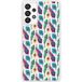 Samsung Housse de protection en silicone compatible avec Galaxy A53 5G Peacock Feather