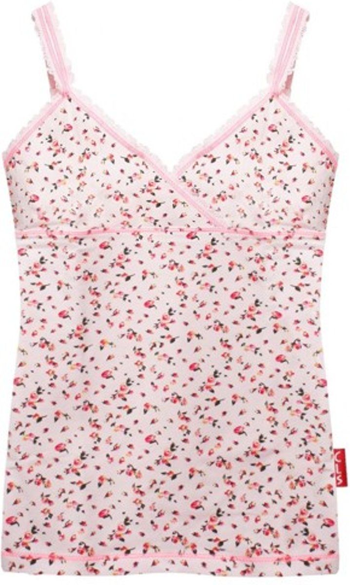 Claesen's Meisjes Onderhemd - Flower - Maat 92-98