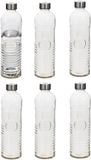 5Five Waterfles - 6x - 1 liter - Gehard Ribbel Glas