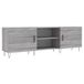 vidaXL meuble TV 150x30x50 cm bois traité gris couleur chêne Sonoma