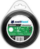 Cellfast Premium fil de coupe rond Aluminium 2,7 mm x 15 m
