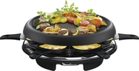 Moulinex Accessimo Raclette Grill - 6 Personen - 700W - Zwart