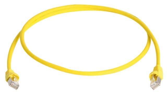 Telegärtner MP8 FS 600 LSZH Netwerkkabel - 2 m - Geel