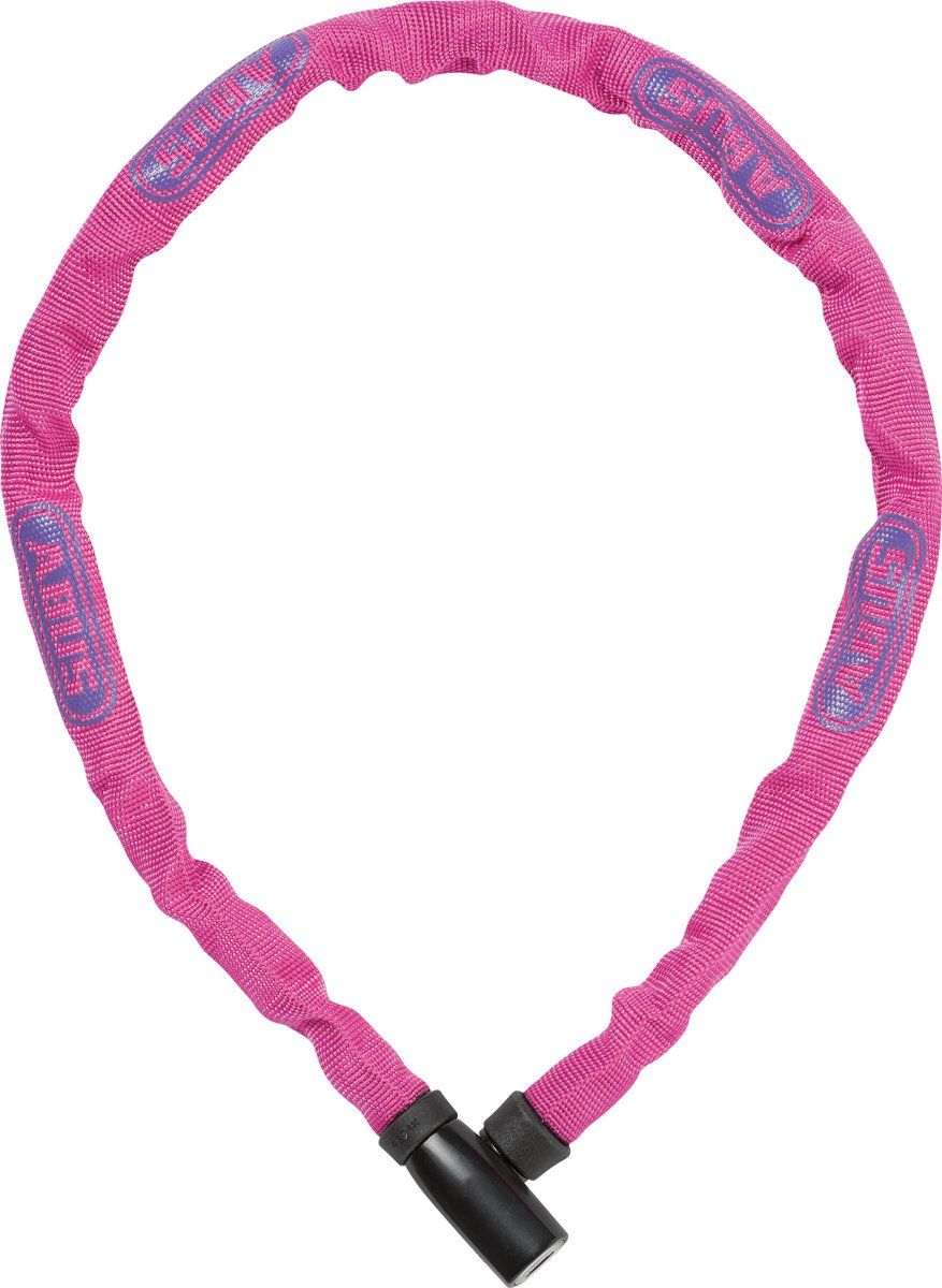 Abus Steel-O-Chain 4804K/75 - Roze - Kettingslot