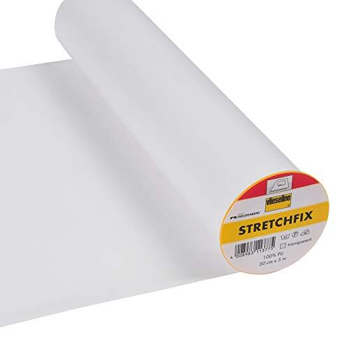 Vlieseline 53562284 Stretchfix T 300 5m x 30cm, 100% PU, transparant, 30 cm x 5 m