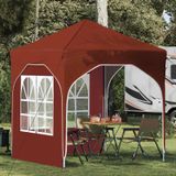 Prolenta Maison Exclusive Pop-up partytent, 192 x 192 x 245 cm, terracotta