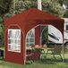 Prolenta Maison Exclusive Pop-up partytent, 192 x 192 x 245 cm, terracotta