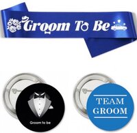 Groom to Be Set - 14-delig - Blauw Zwart - Vrijgezellenfeest