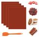 Icecat Lot de 4 lames en silicone pour déshydrateur, idéales pour la déshydratation des aliments