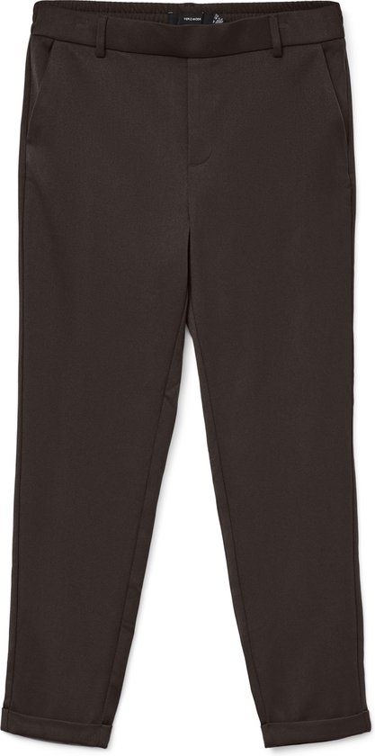 VERO MODA VMMAYA MW LOOSE SOLID PANT NOOS Dames Broek L Chocolate Torte
