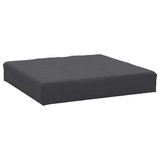 VidaXL Palletkussen 60x60x9,5 cm Oxford stof antracietkleurig