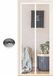 WENT Rideau magnétique pour porte 100x230 anti-insectes blanc