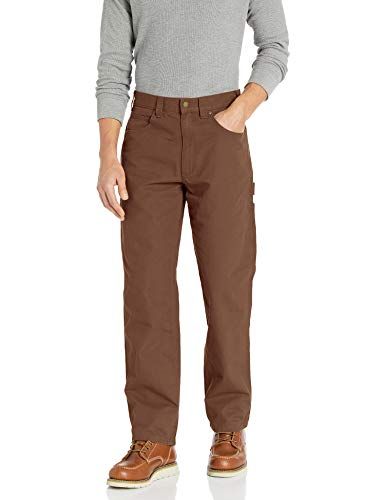 Amazon Essentials Men's Carpenter Jean with Tool Pockets, BRON, 30W / 29L