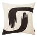 Ferm Living Coussin Pose 50x50 cm Coffee-undyed