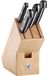 Zwilling - Set de 4 couteaux dans un bloc en hêtre, série Gourmet