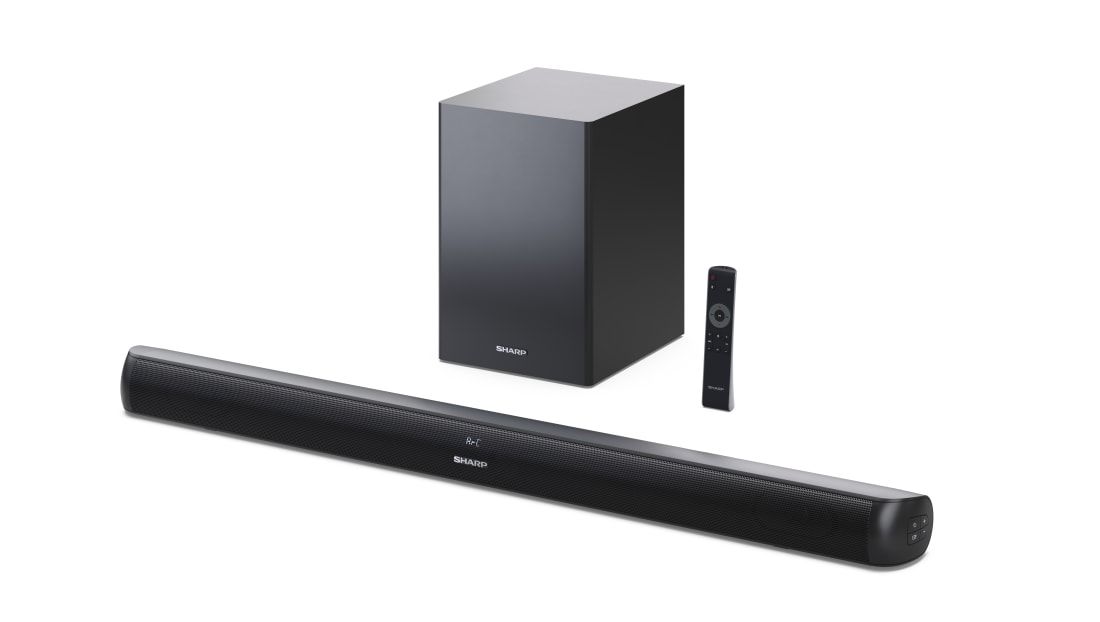 Sharp HT-SBW202 2.1 Soundbar met Subwoofer - Zwart