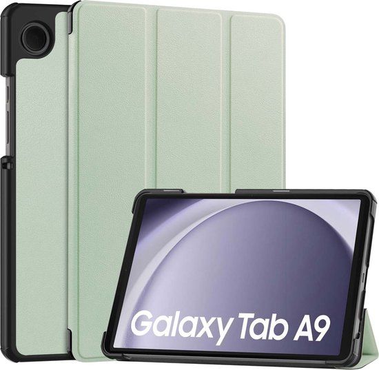 iMoshion Tablet Hoes Samsung Galaxy Tab A9 8.7 inch - Trifold Bookcase - Lichtgroen