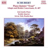 Outhere Naxos Jeno Jandó, Istvan Toth & Kodály Quartet - Piano Quintet & Adagio And Rondo Concertante (CD)