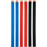 Tatonka Uniseks - Hook & Loop Strapset voor volwassenen, 20 mm, 6 stuks klittenband, gesorteerd, 300 x 20 mm