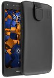 Mumbi Huawei Y5 II Leren Buidelzak Zwart