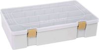 Westin W3 Tackle Box Compartments Grey & Clear 36x22.5x8 cm