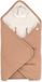 BEMINI Voetenzak - Biside 0-12m - Warme gewatteerde teddy - Beige