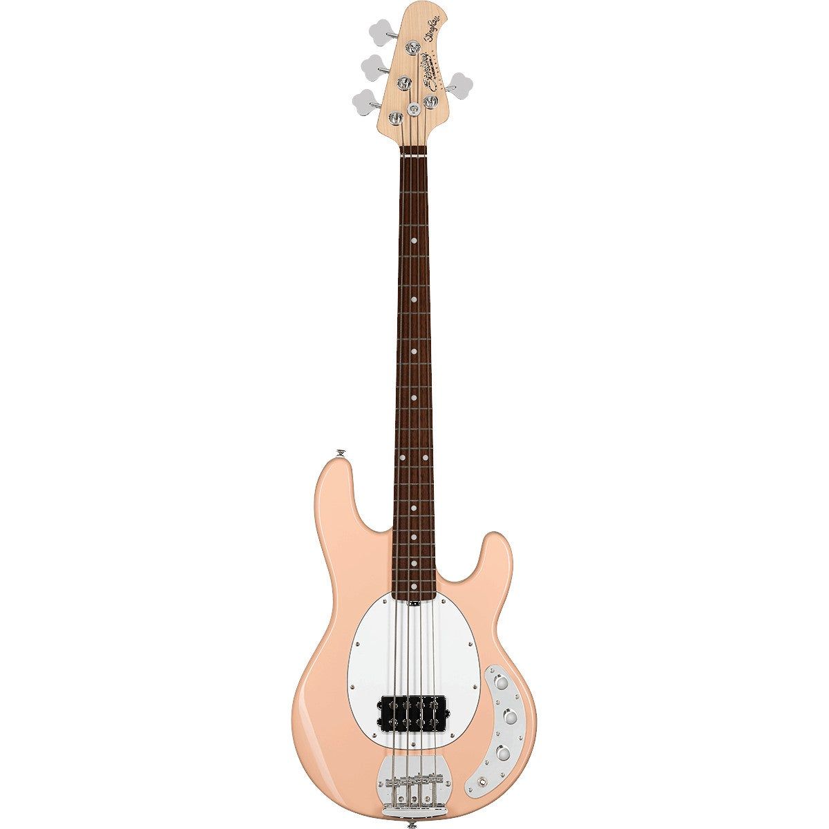 Sterling by Music Man StingRay Ray4 Pueblo Pink Electric Bass Guitar