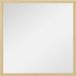 Homcom Miroir mural - Verre - 50x50x2cm - Bois naturel
