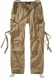 Brandit Dames M65 vintage broek Cargobroeken camel W35L34 Katoen
