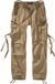 Brandit Dames M65 vintage broek Cargobroeken camel W35L34 Katoen