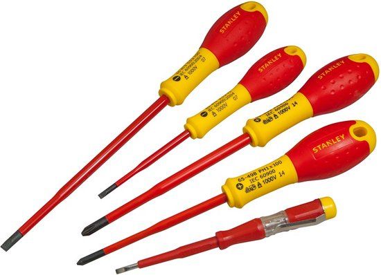 Stanley Fatmax Pro VDE 5-delige Schroevendraaierset