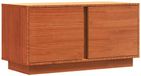 vidaXL meuble TV brun clair 80 x 35 x 40,5 cm pin massif