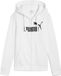 Puma Ess No 1 Logo Reißverschlusspullover Weiß S Damen