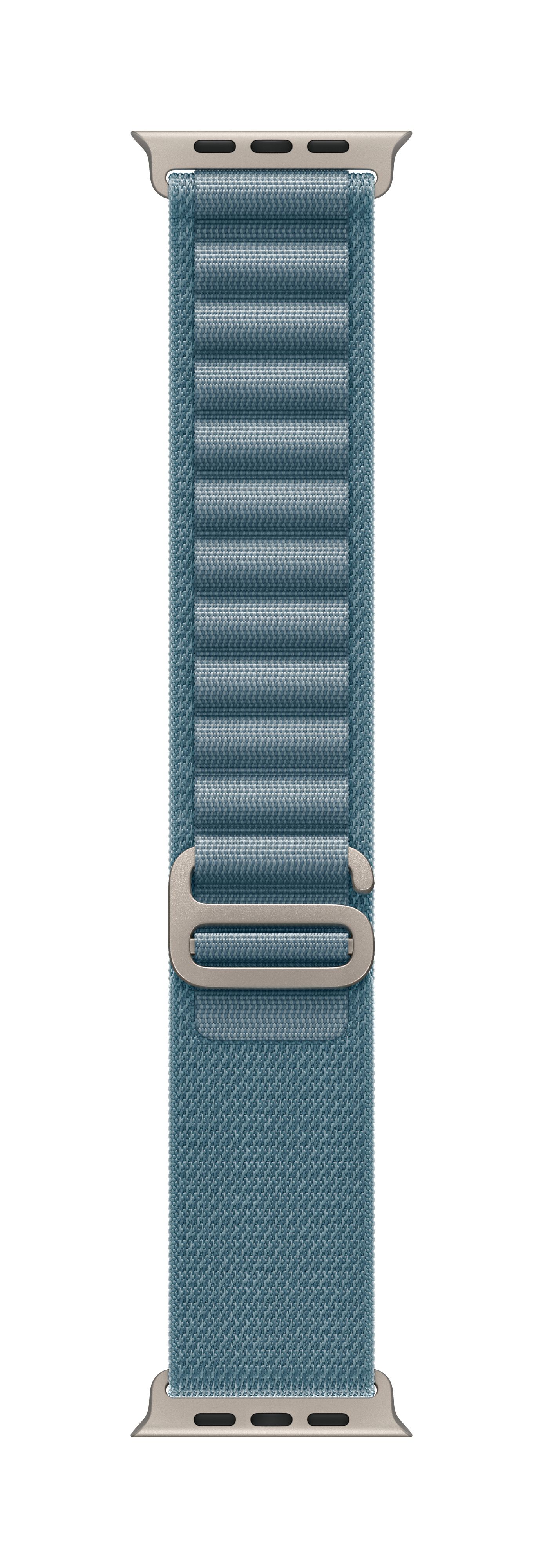 Apple Alpine Loop Band voor de Apple Watch | 44/45/46/49 mm - Maat M - Lichtblauw