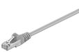 Goobay 50127 CAT 5e verbindingskabel, F/UTP, grijs, 1 m kabellengte