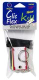 Clic Flex Key UP00410 Labelhouder van kunststof/magneet, verschillende kleuren, 6 stuks